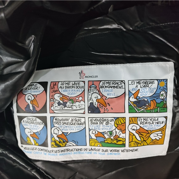 Moncler Shiny Black Quilted Puffer Vest - Picture 4 of 7